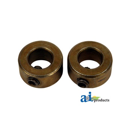 A & I Products Set Collar, 7/16" (2 PACK) 1.75" x4" x1.75" A-SC716